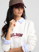 Sweat-shirt femme Silbon classique écru