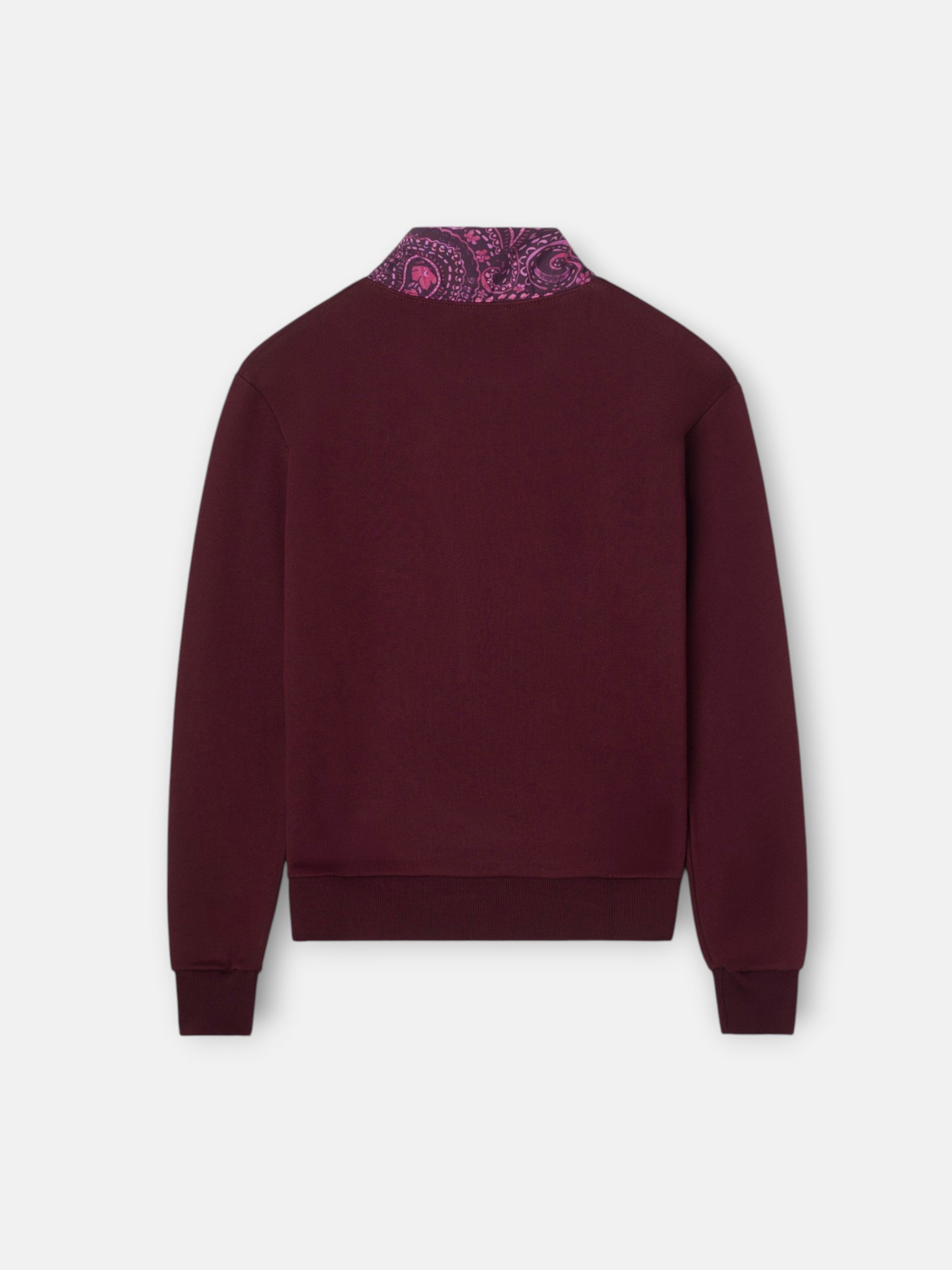 Sudadera woman pañuelo granate