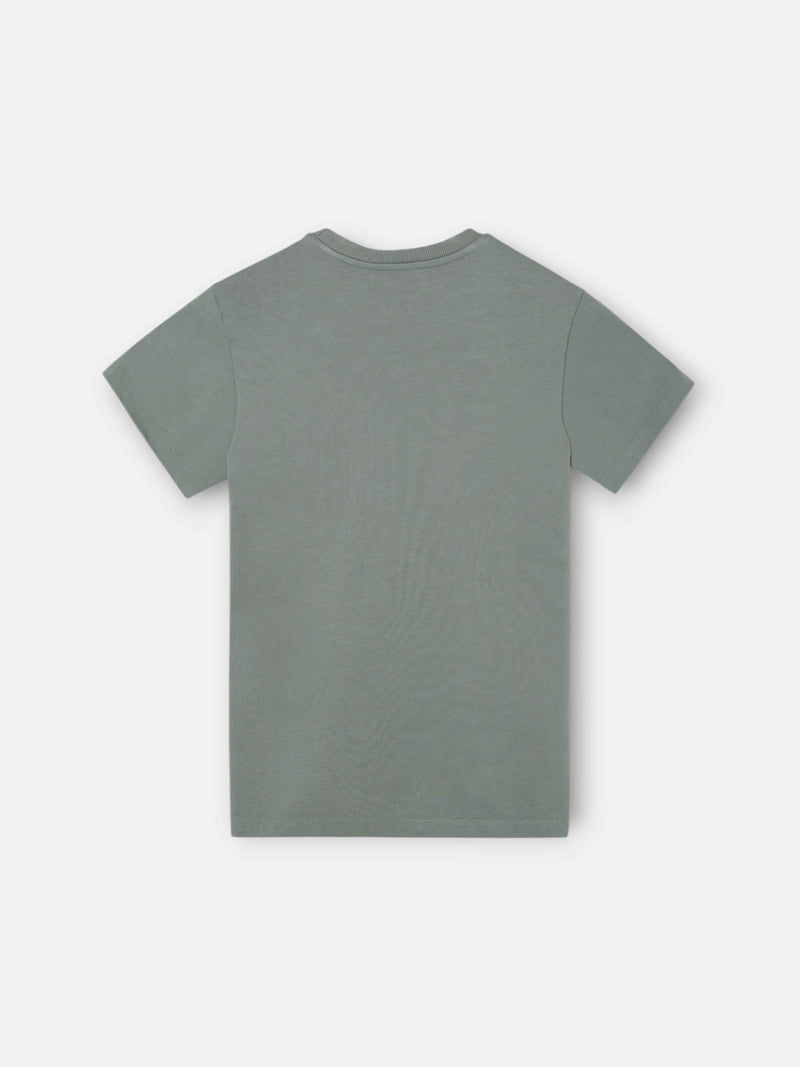 Camiseta kids minilogo verde