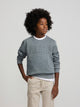 Sweatshirt kids silbon patch verde escuro