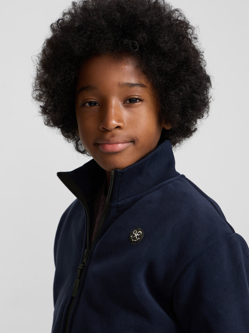 Forro polar kids smile azul marino