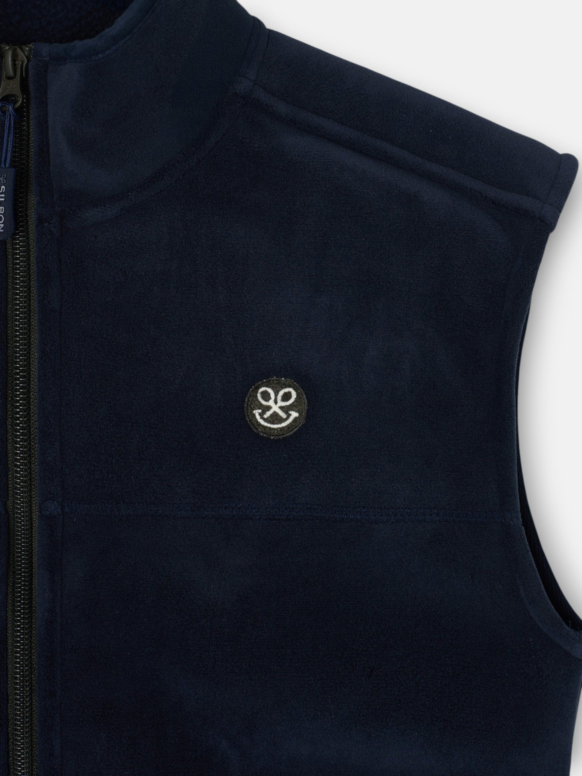 Chaleco polar kids smile azul marino