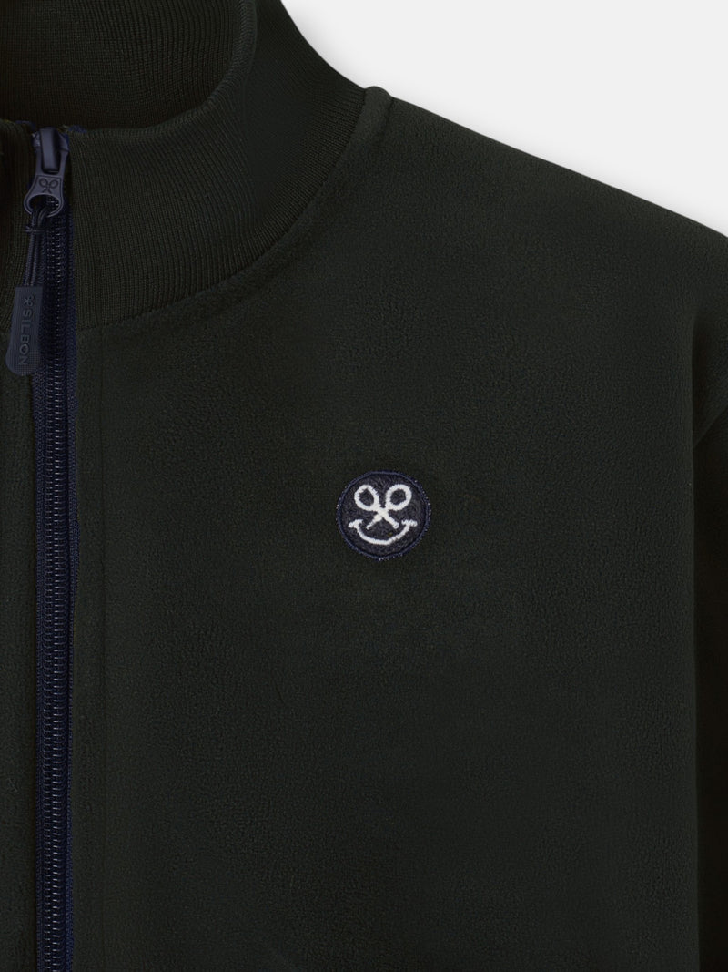 Kids Smile Blue Green Fleece