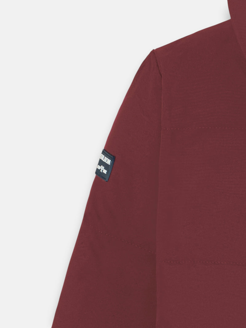 Abrigo largo acolchado kids reversible bicolor