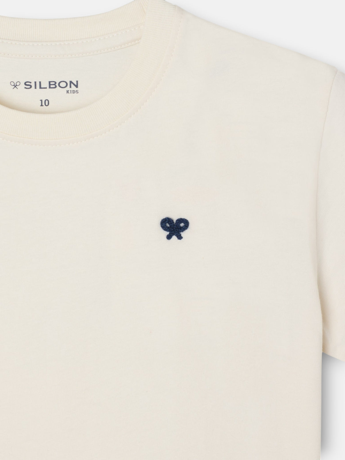 Camiseta kids silbon little legacy blanca