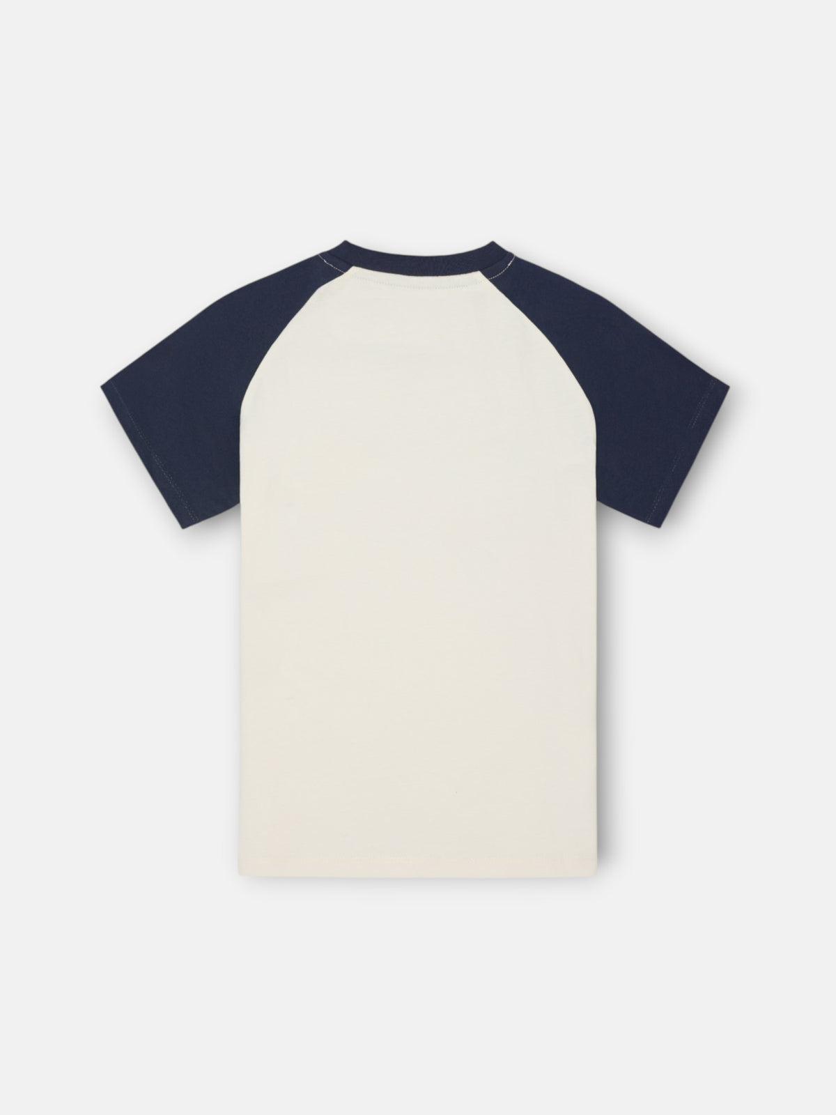 Camiseta kids ranglan varsity azul marino
