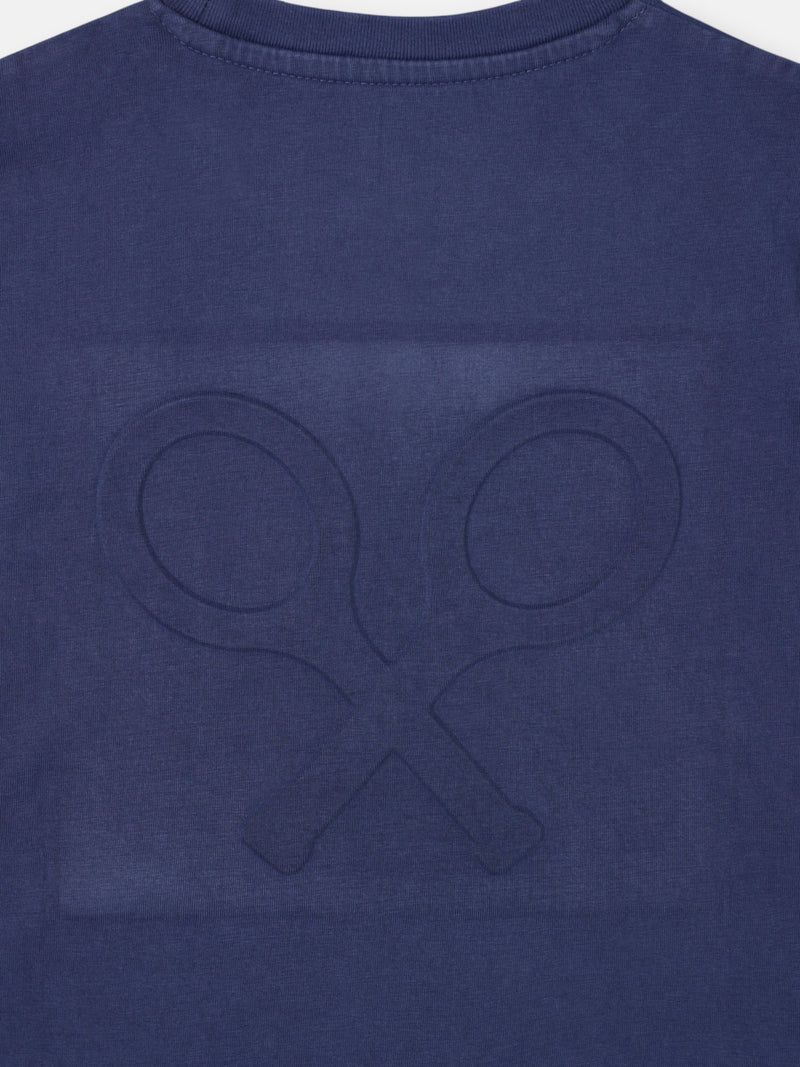 Camiseta kids garment dye indigo
