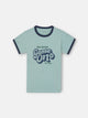 Camiseta kids game on verde
