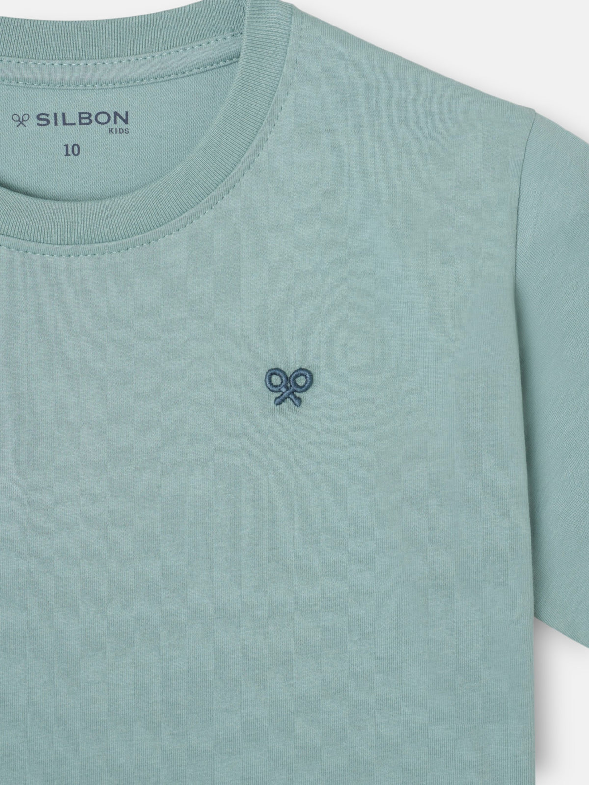 Camiseta kids play y pizza verde