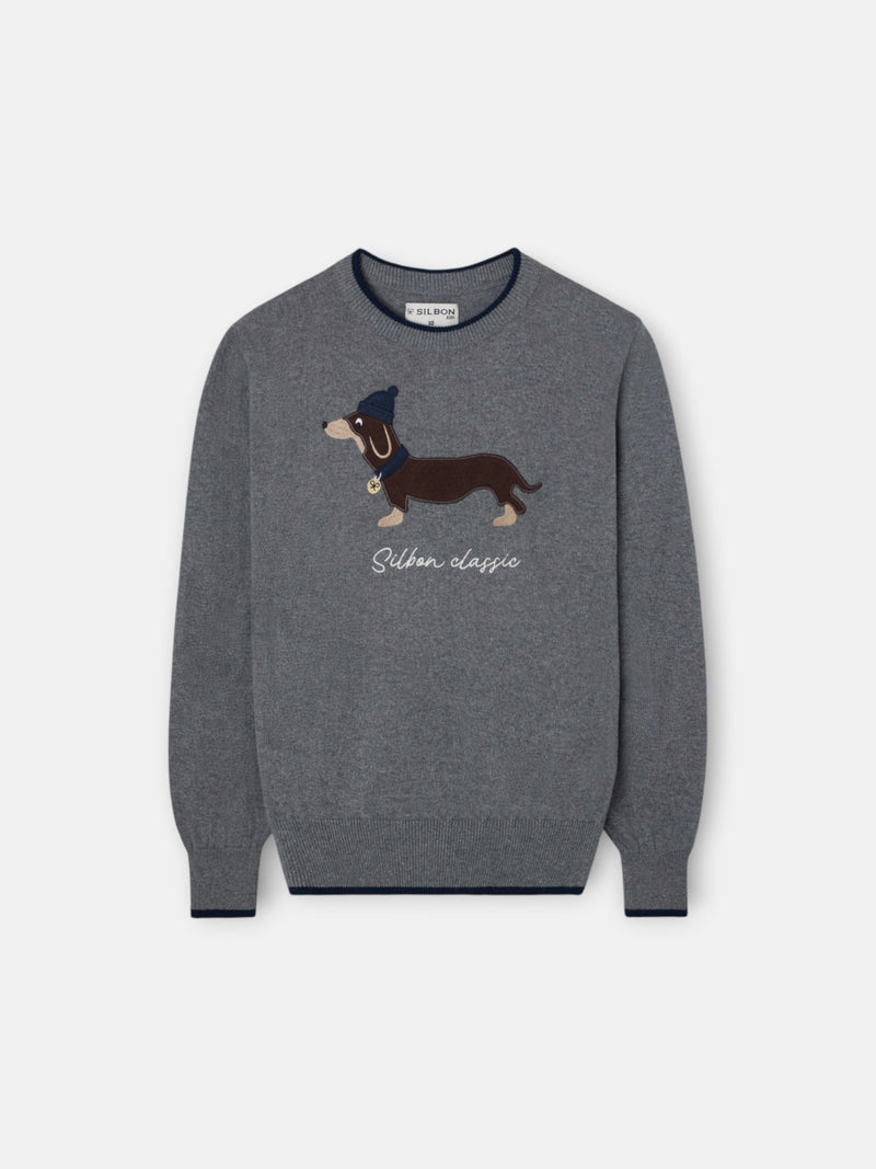 Jersey kids dog gris