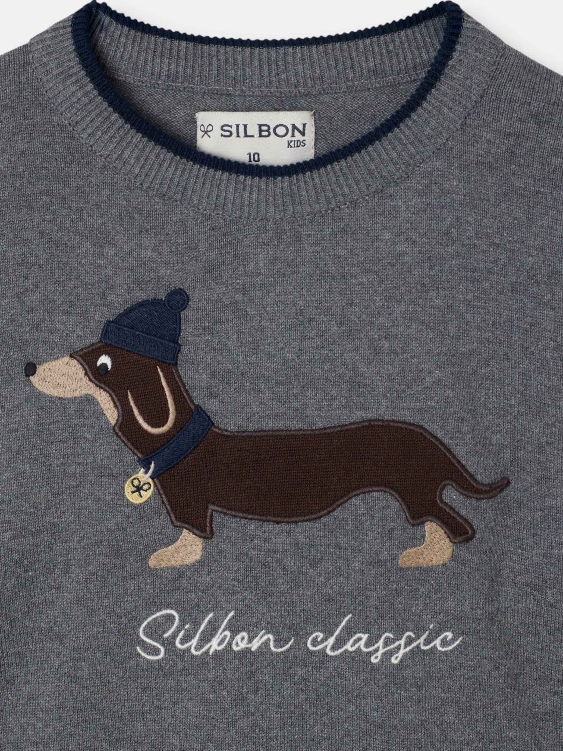 Jersey kids dog gris