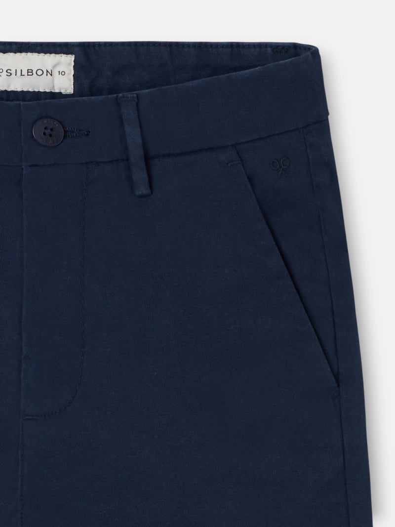 Pantalon sport kids chino azul marino