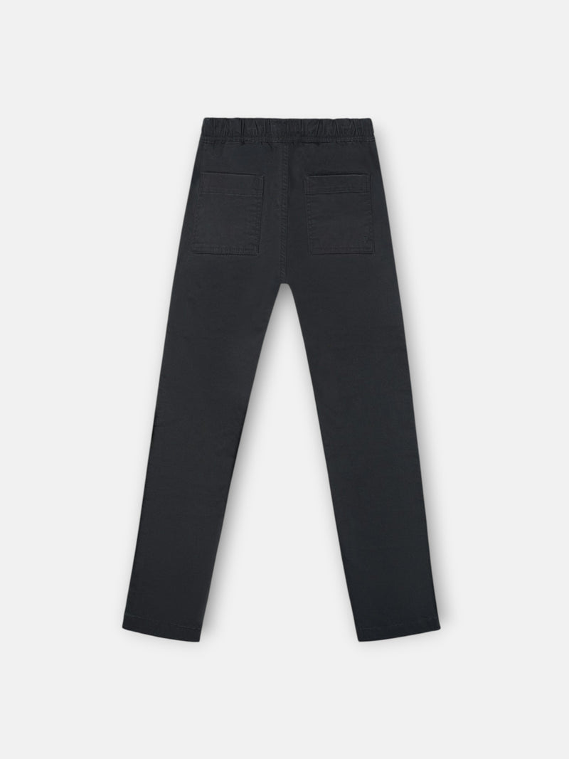 Kids' regular style green sport trousers