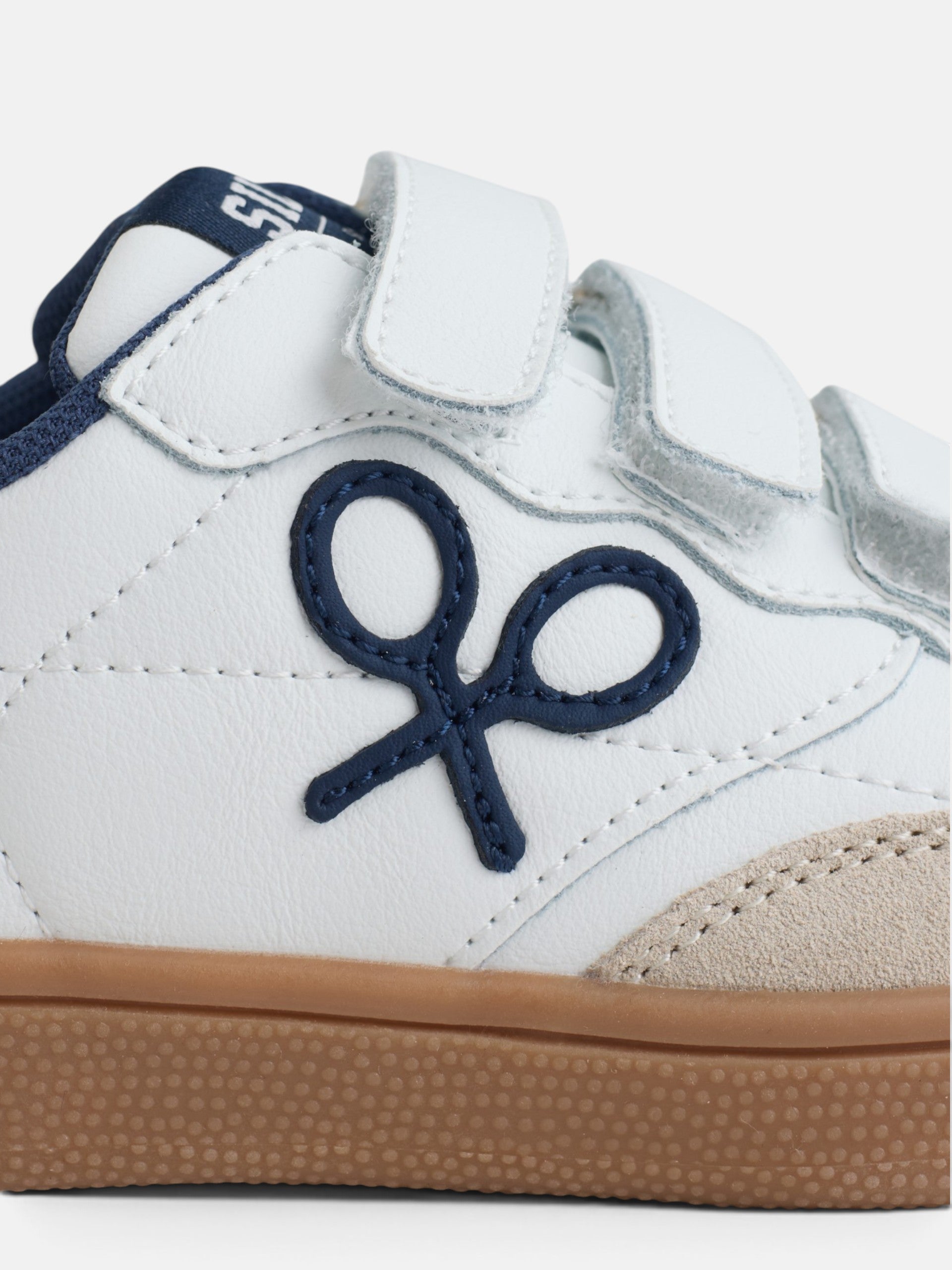 Zapatillas kids velcro azul marino