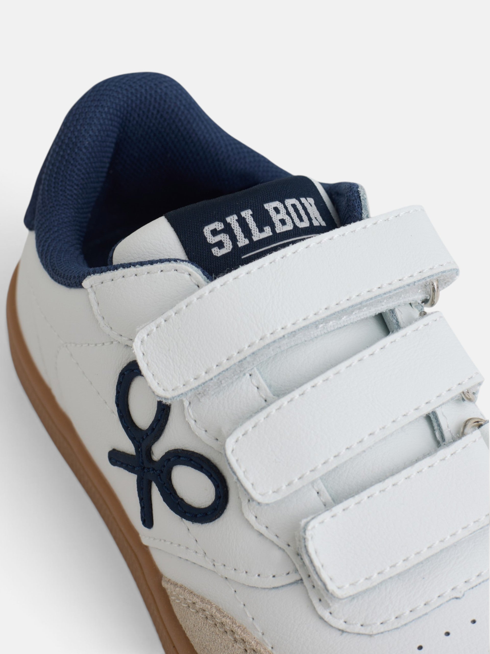 Zapatillas kids velcro azul marino