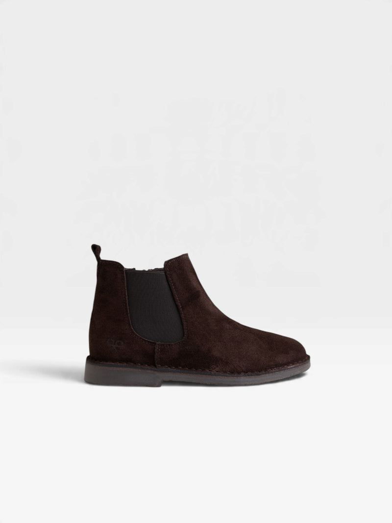 Bota kids chelsea serraje marron