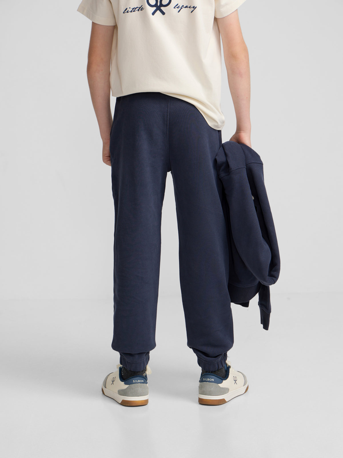 Pantalon de sport enfant bleu marine