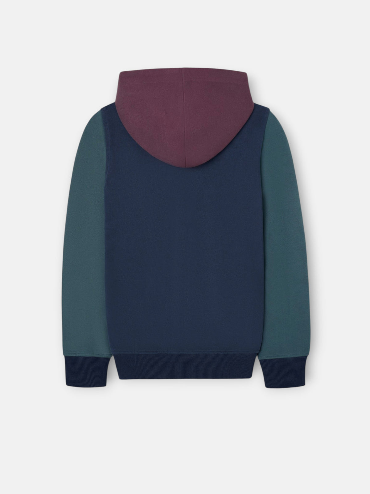 Sudadera kids deportiva multicolor marino