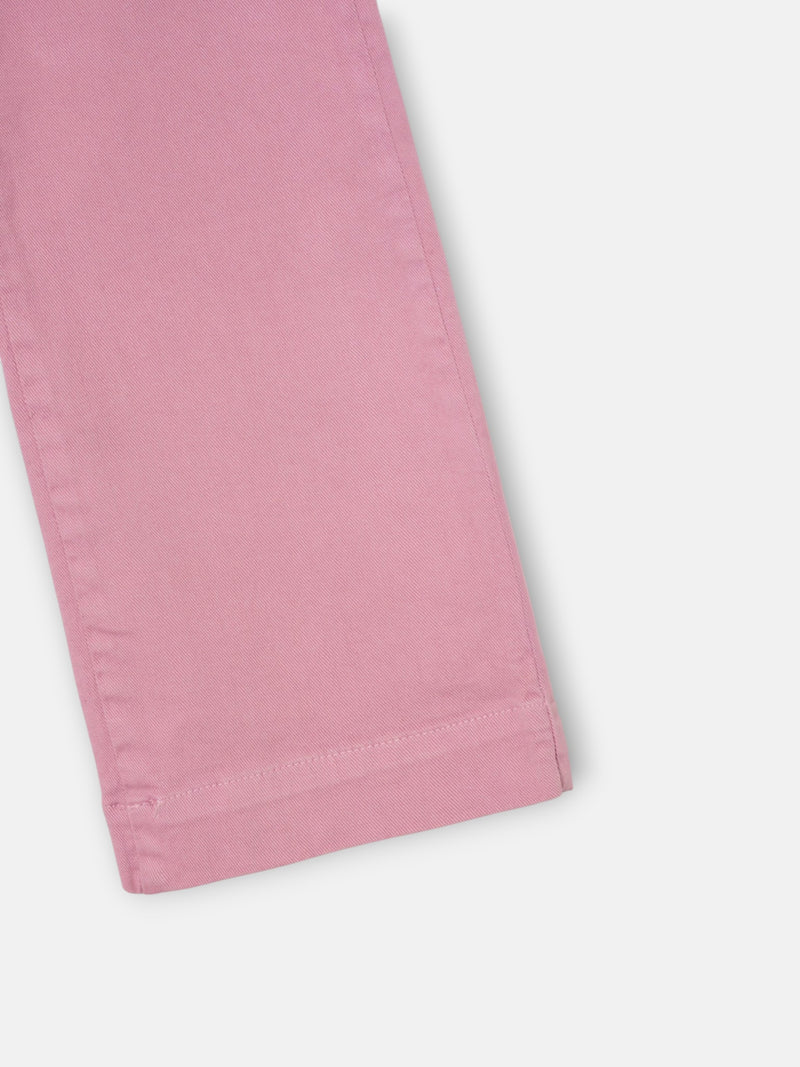 Calças de menina marinheiro rosa escuro