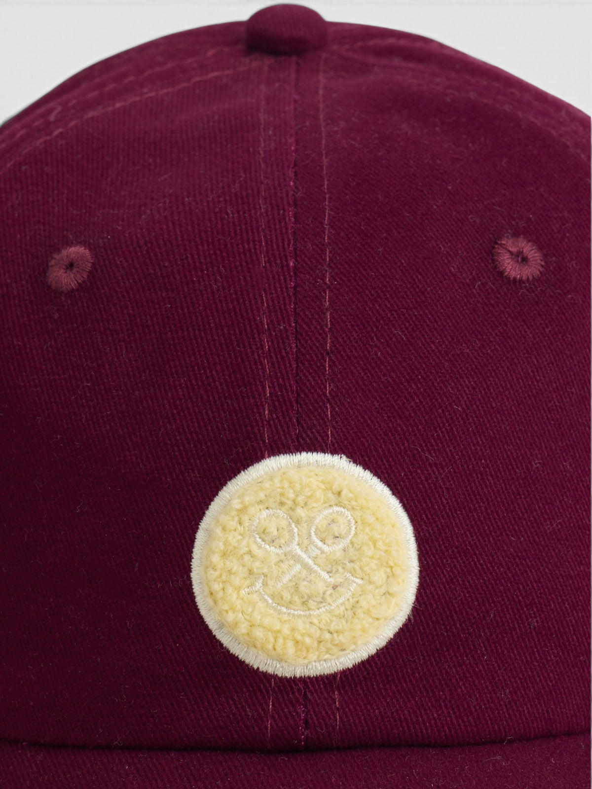Gorra girl silbon granate