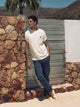Pantalon de sport jogger cargo bleu indigo