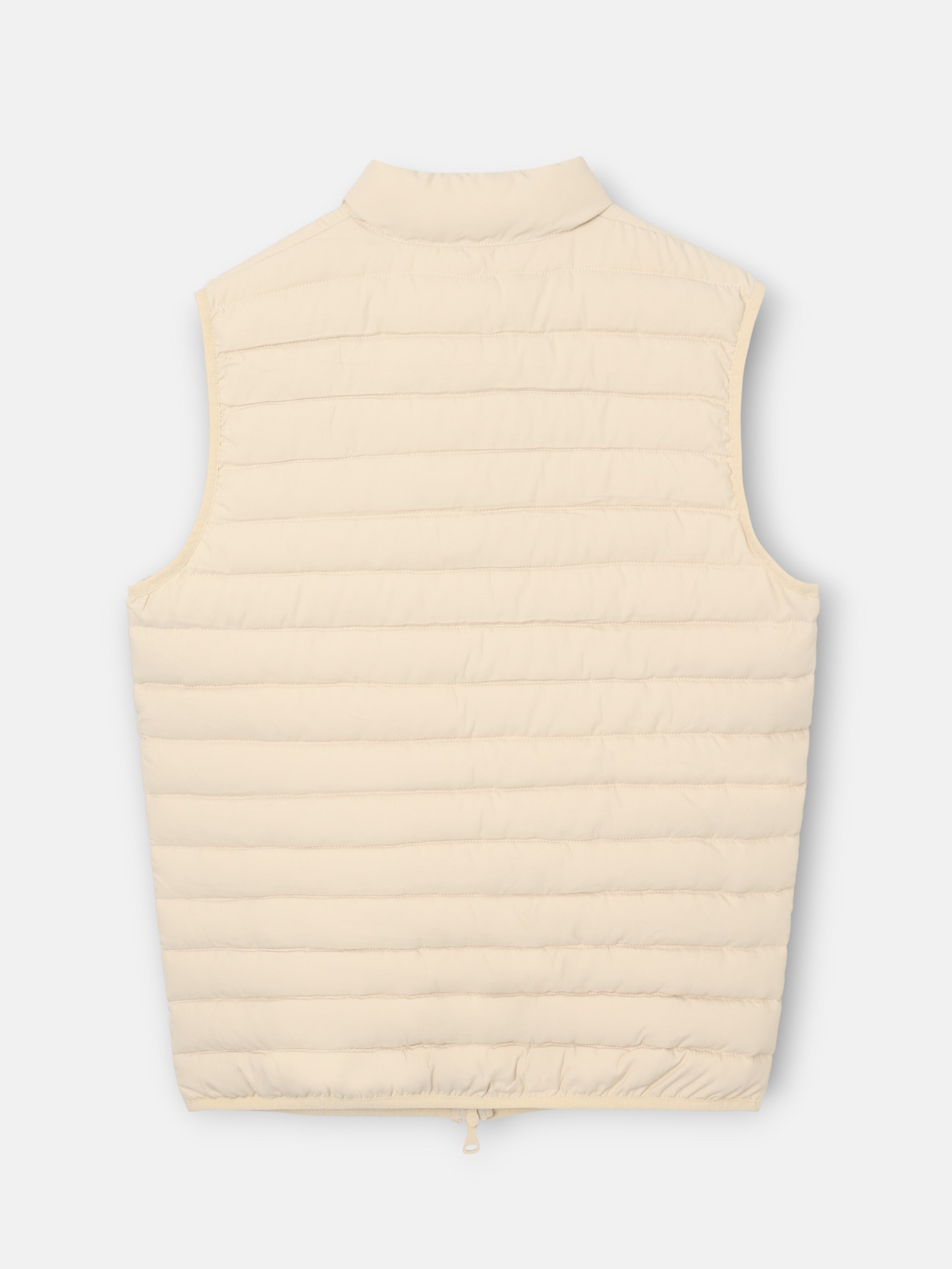 Light beige padded vest