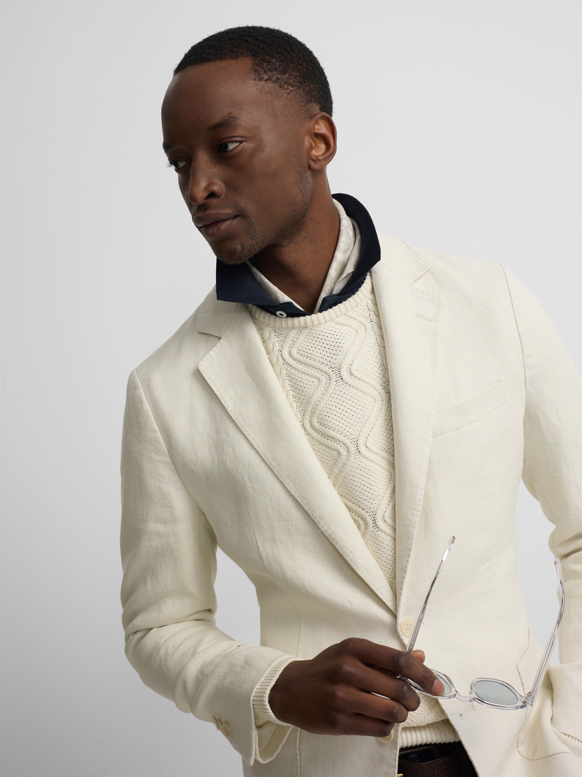 Veste confort blanche