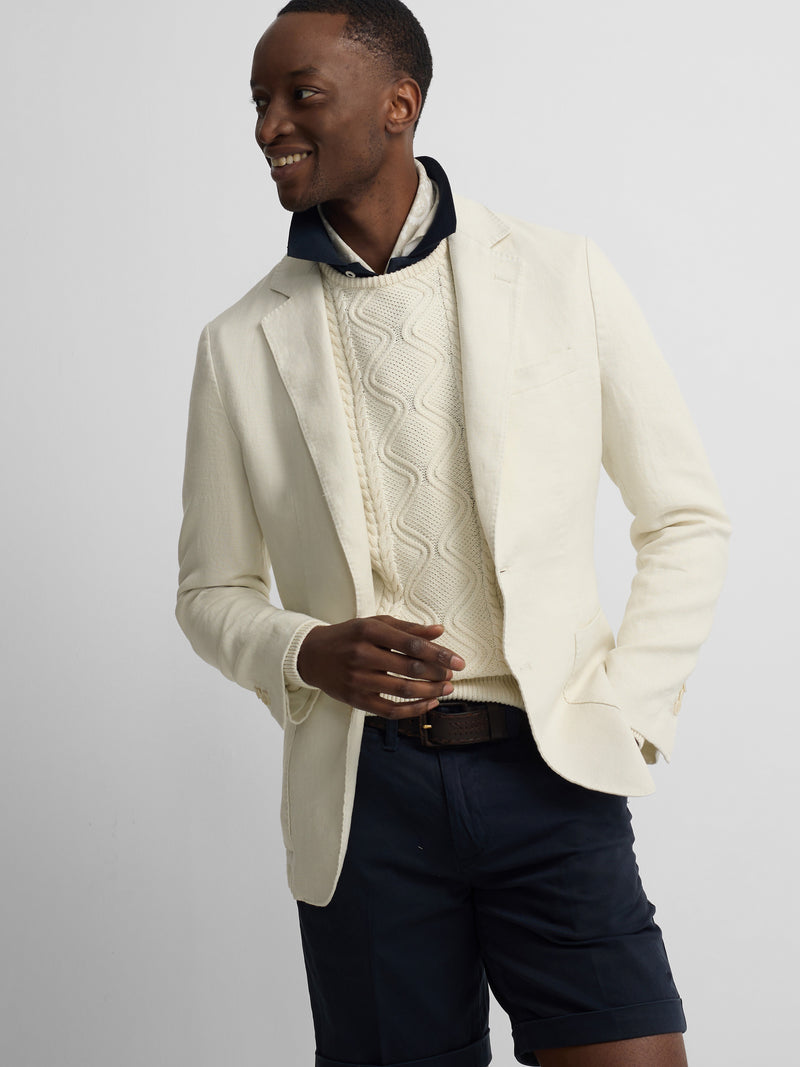 Americana comfort blanca