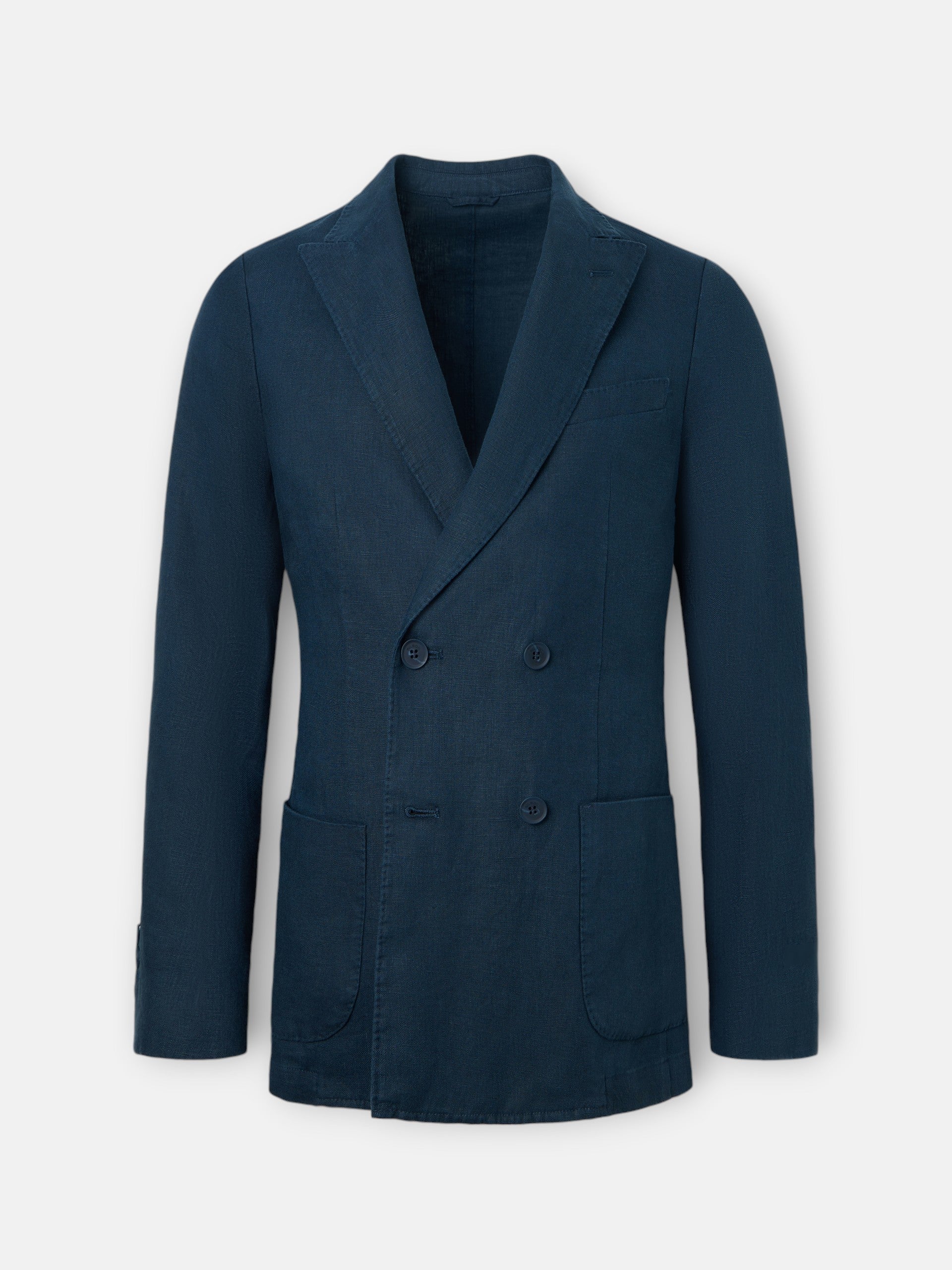 Blazer cruzado comfort azul navy