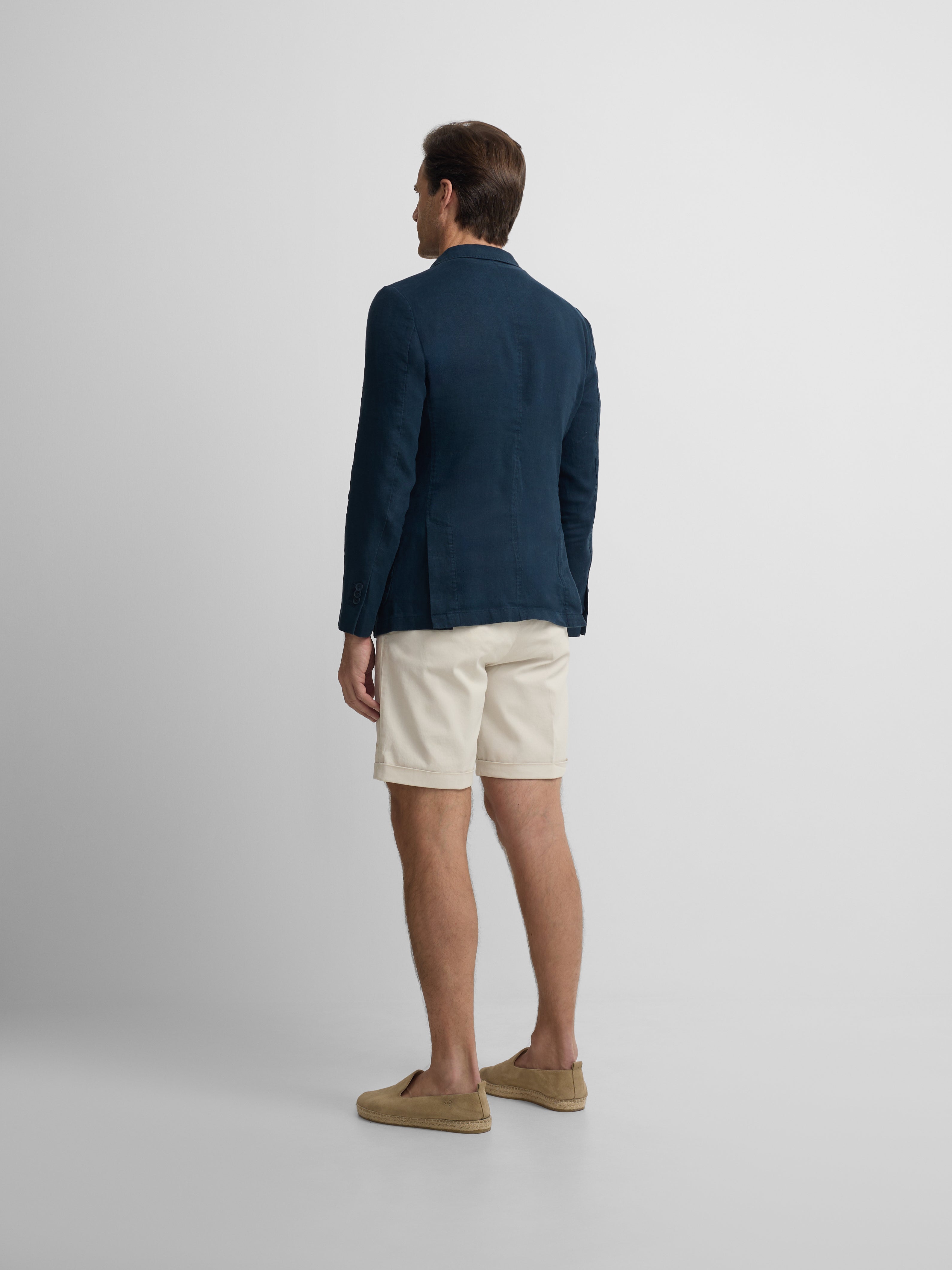 Blazer cruzado comfort azul navy