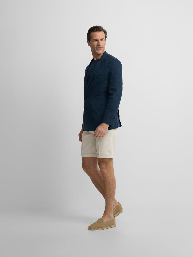 Americana cruzada comfort azul navy