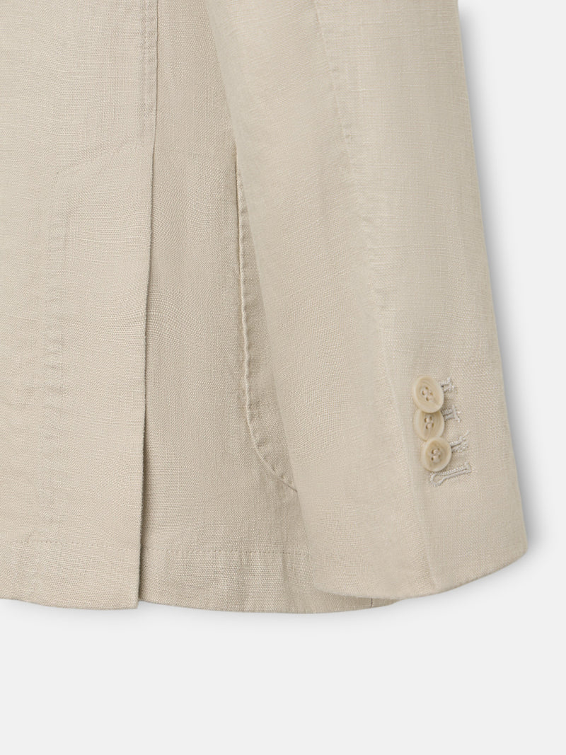 Veste croisée confort beige