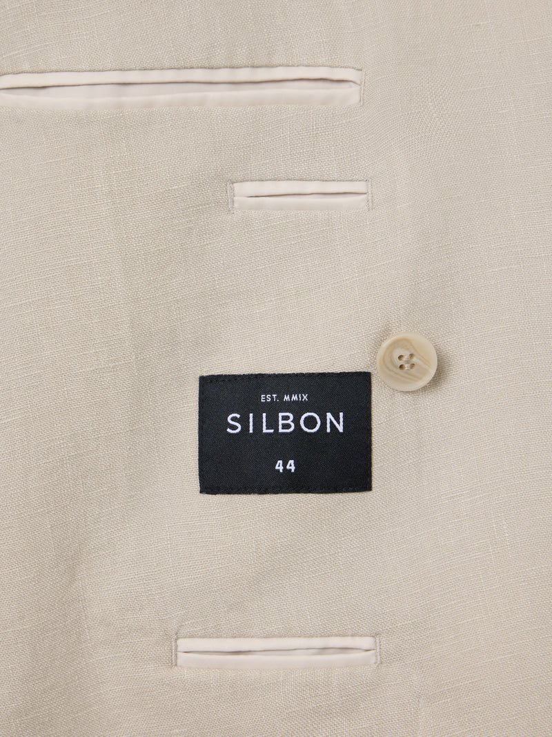 Veste croisée confort beige