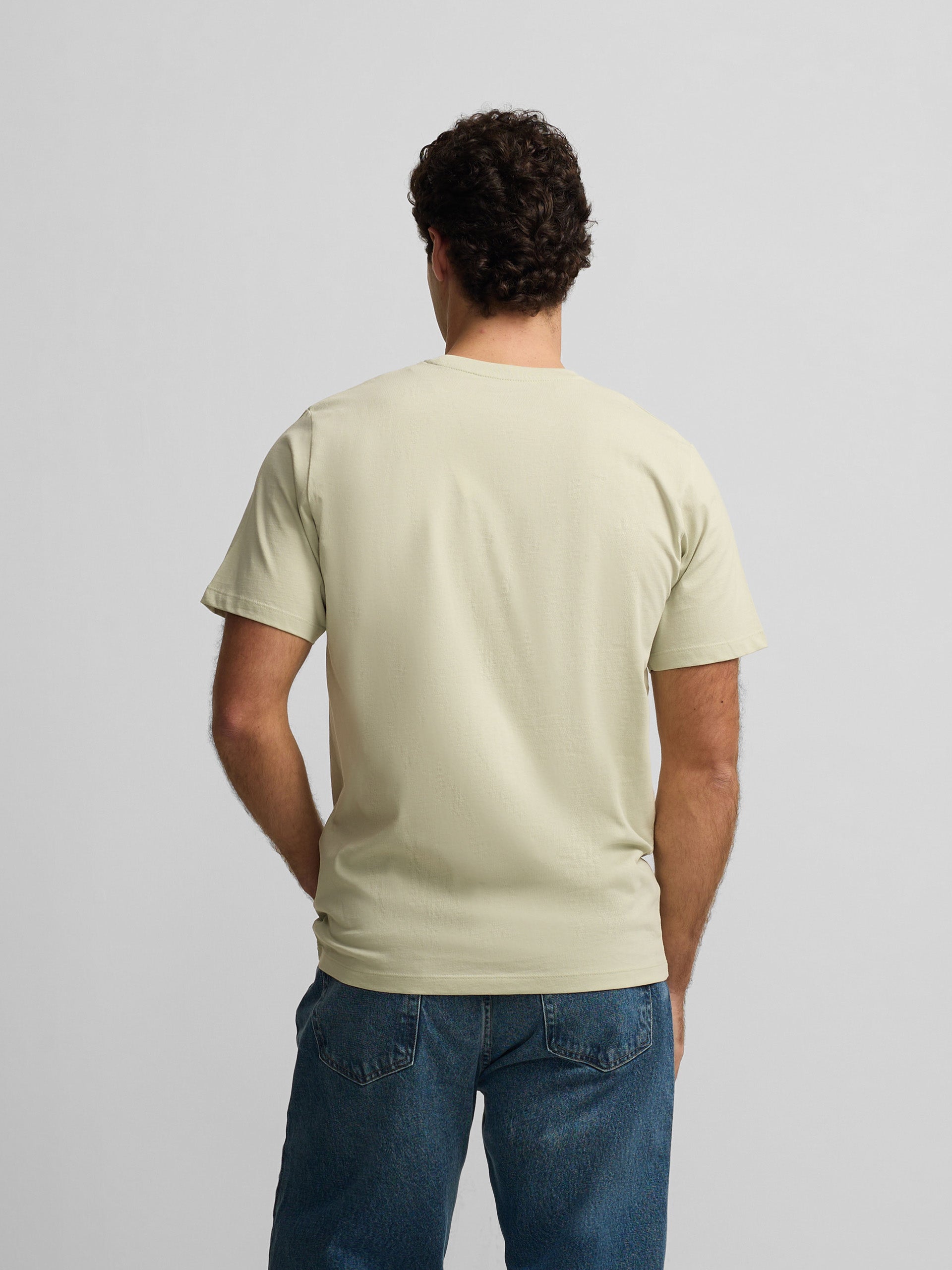 Camiseta minilogo verde claro