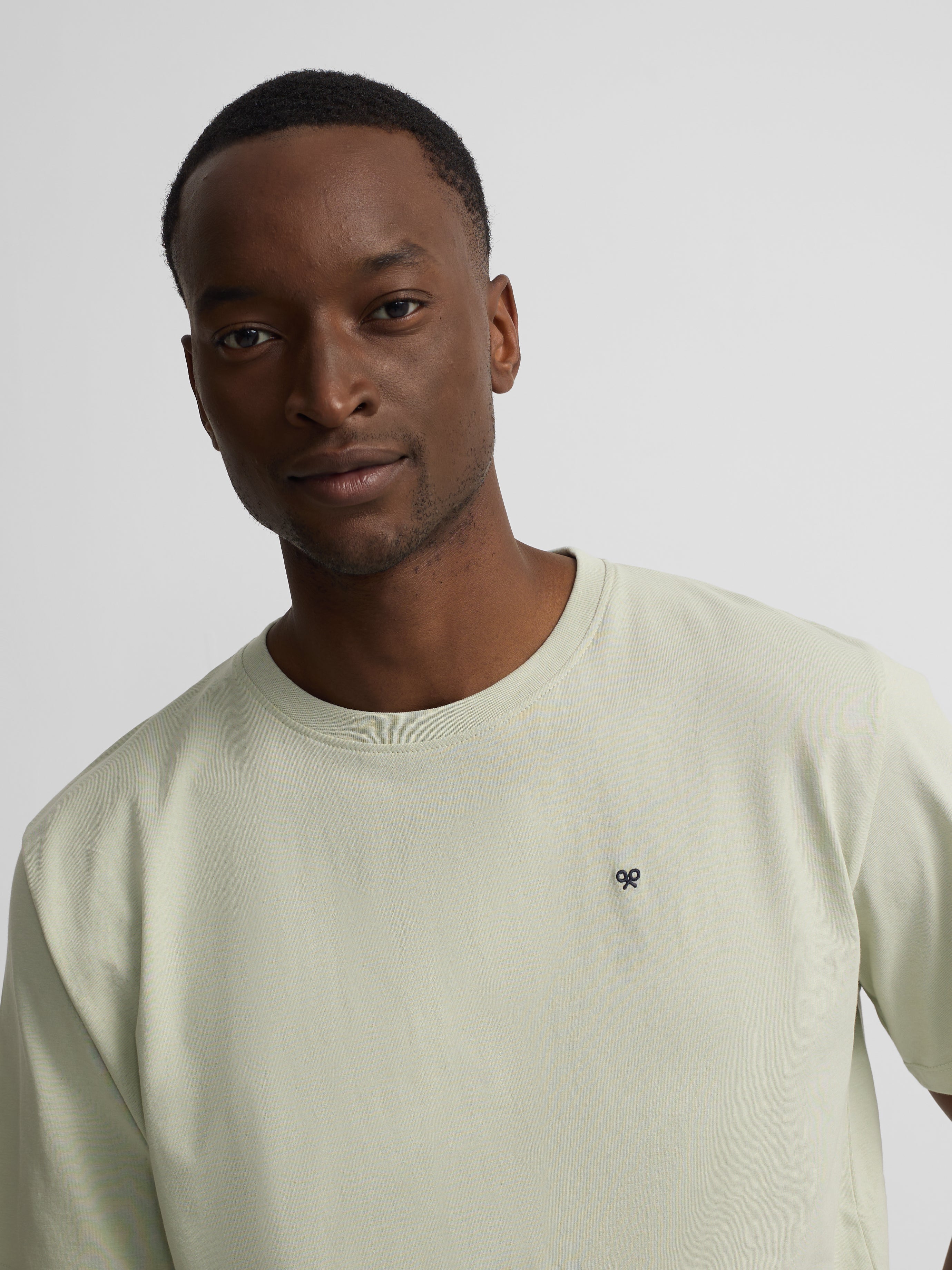 Camiseta minilogo verde claro