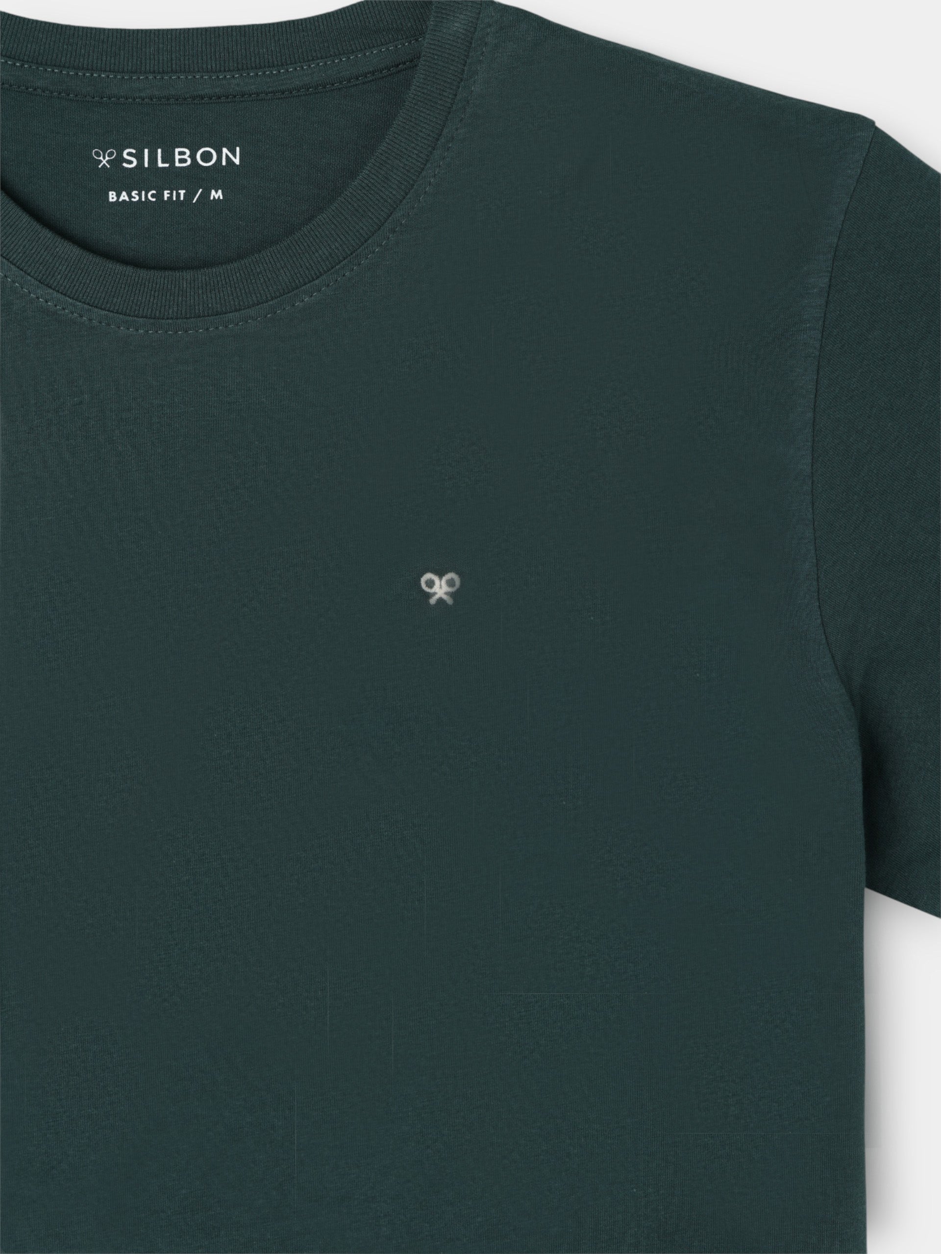 Dark green mini logo t-shirt