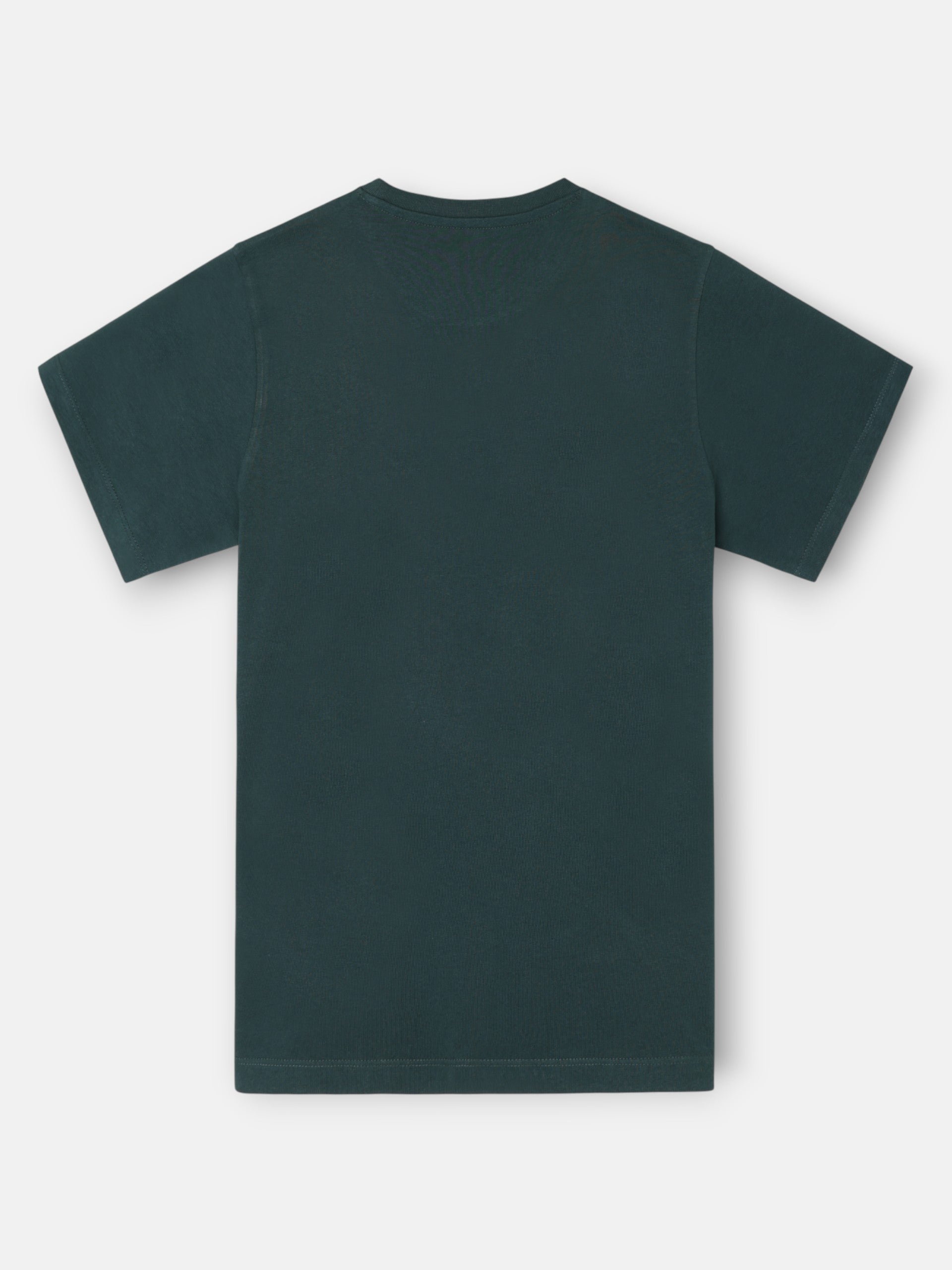 Camiseta minilogo verde oscuro