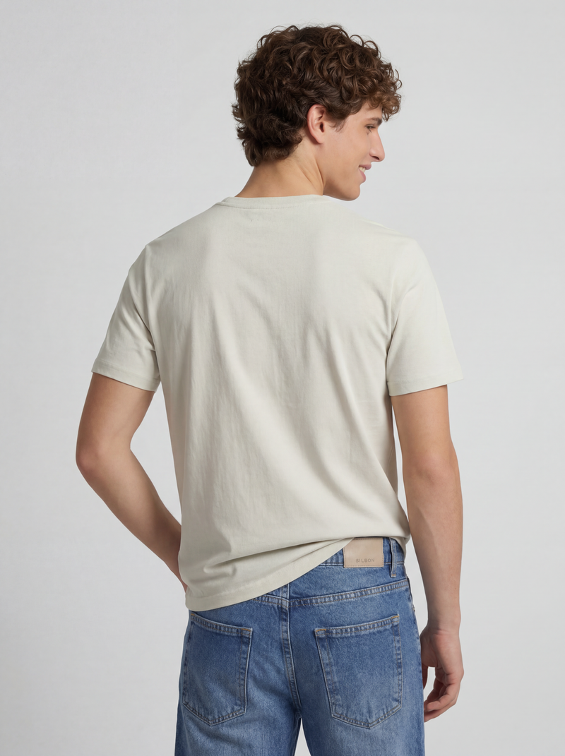 Camisola raquete meia verde claro