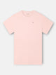 Camiseta minilogo rosa