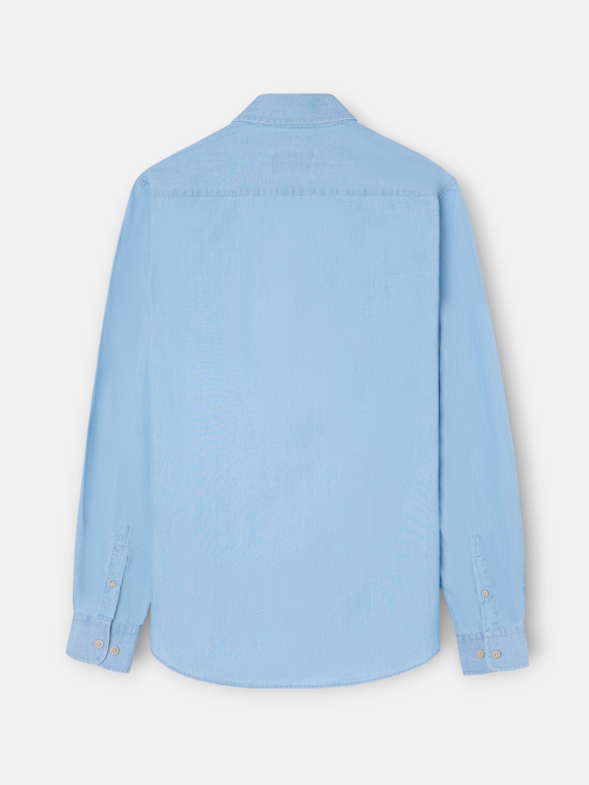 Polera sport denim azul claro