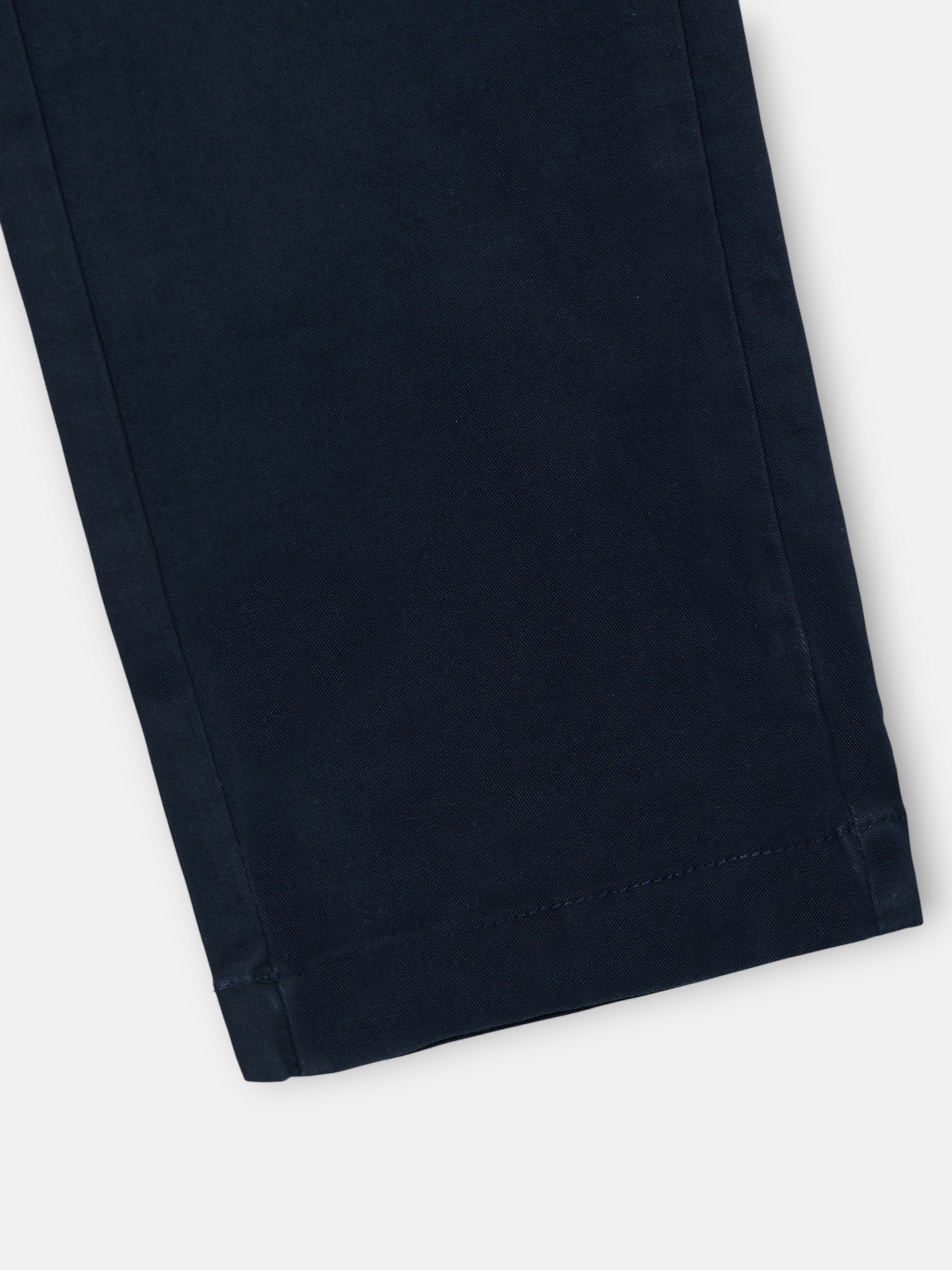 Navy blue chino sport trousers