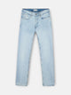 Light blue denim sports pants
