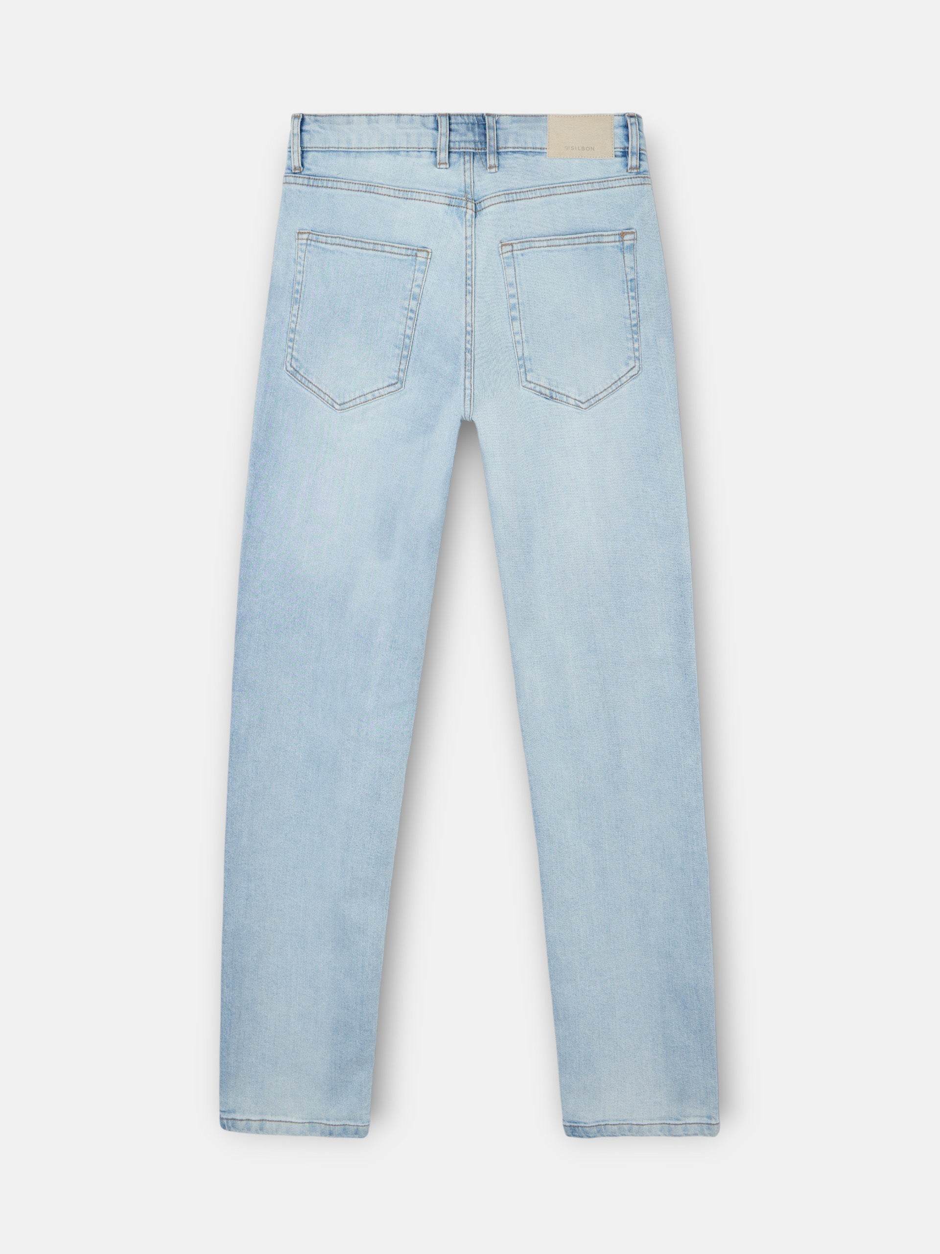 Pantalon de sport en jean bleu clair