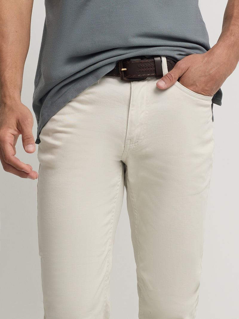 Pantalon sport cinq poches pierre