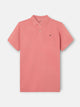 Polo classique uni corail