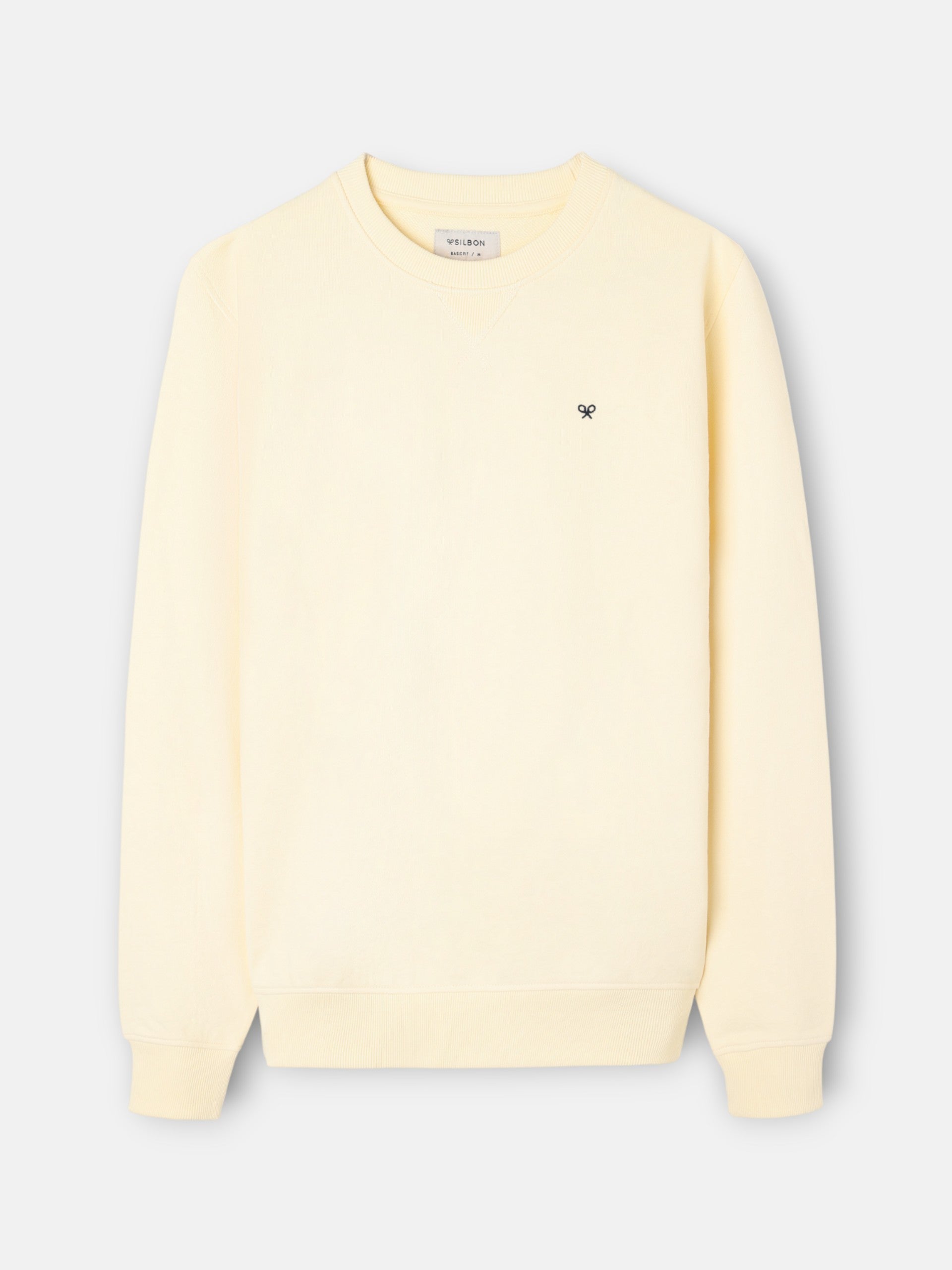 Sweatshirt Silbon minilogo amarelo