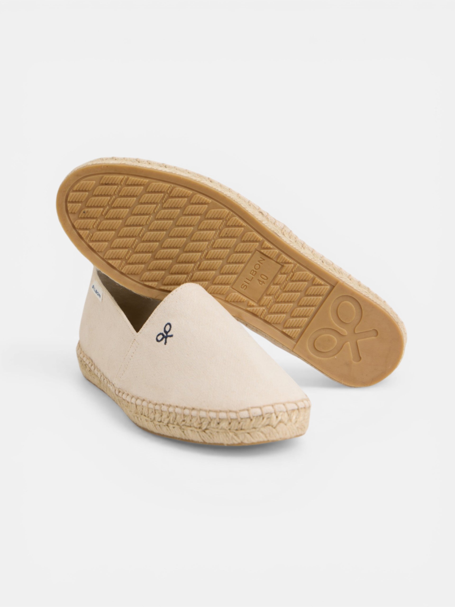 Alpargata Silbon classic beige
