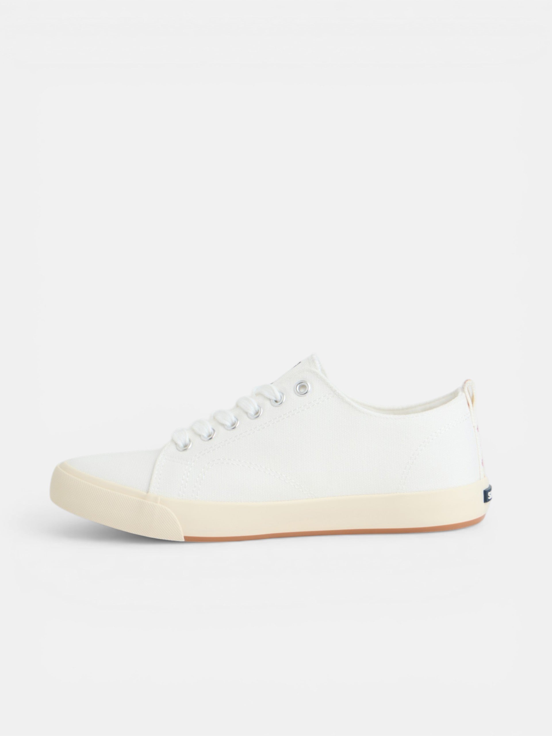 Zapatilla clasica lona blanco