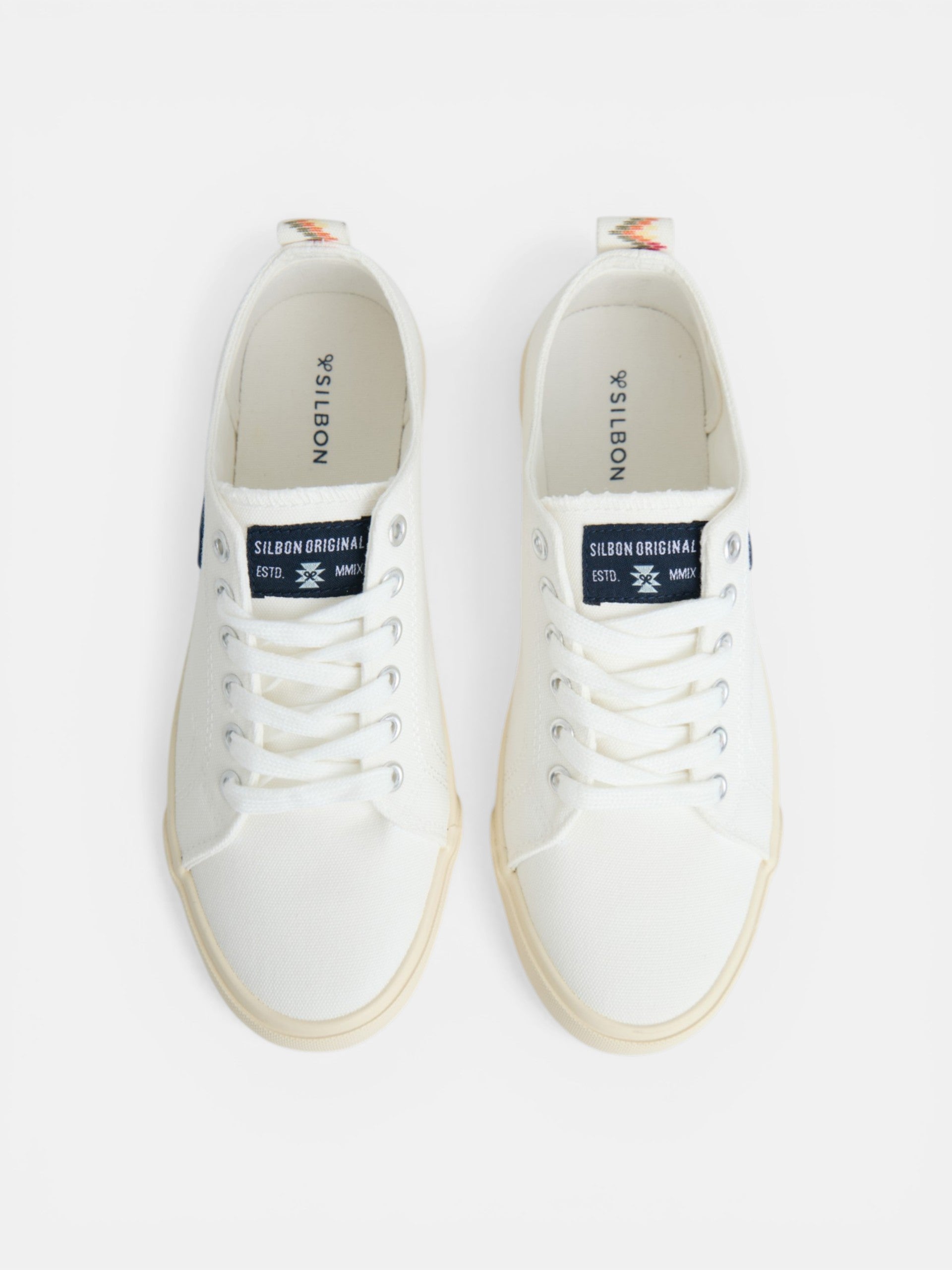 Zapatilla clasica lona blanco