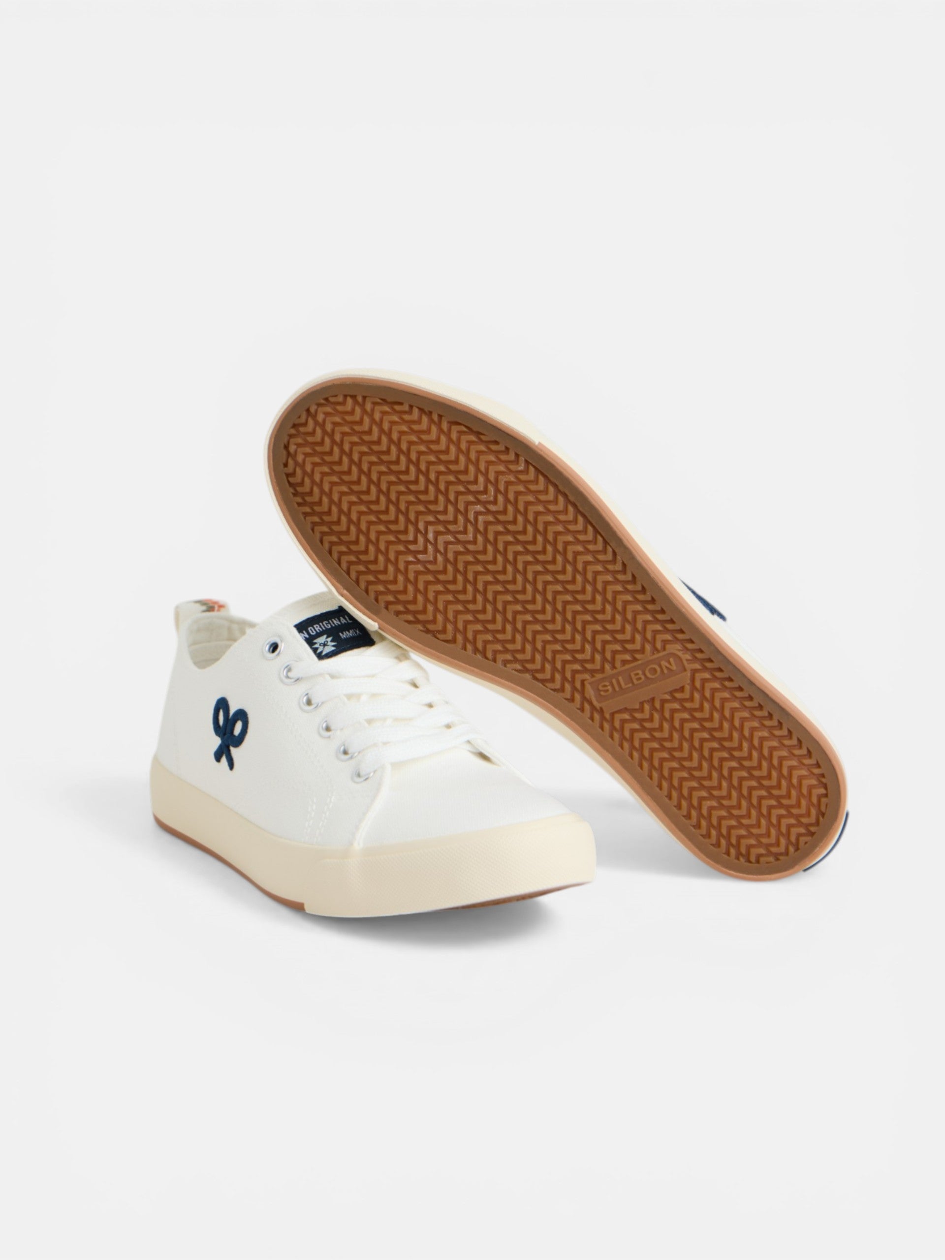 Zapatilla clasica lona blanco